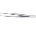 Tweezers High Precision Stainless Steel Flat Round 115mm